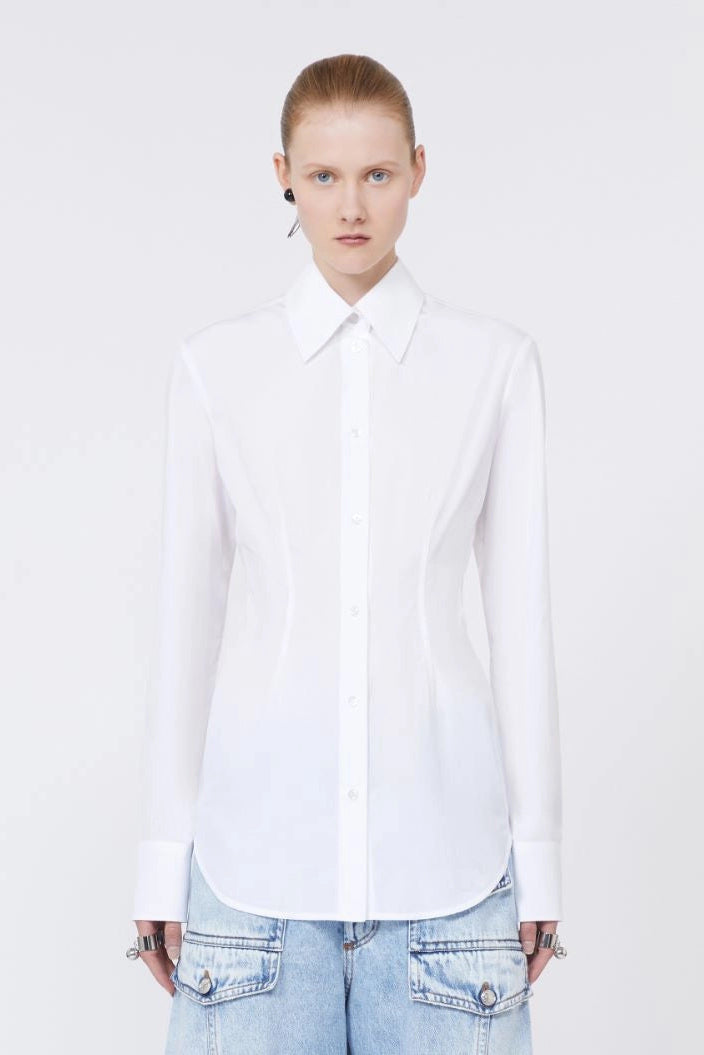Sportmax - Skjorte - Hvid - Piacere