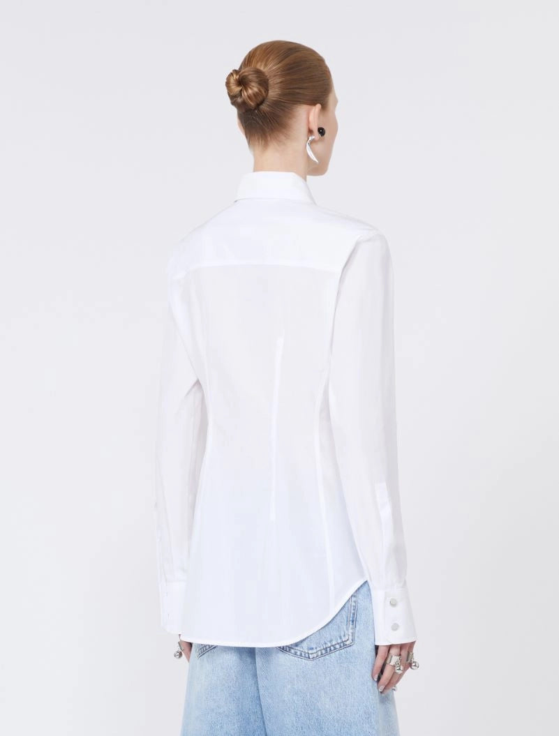 Sportmax - Skjorte - Hvid - Piacere