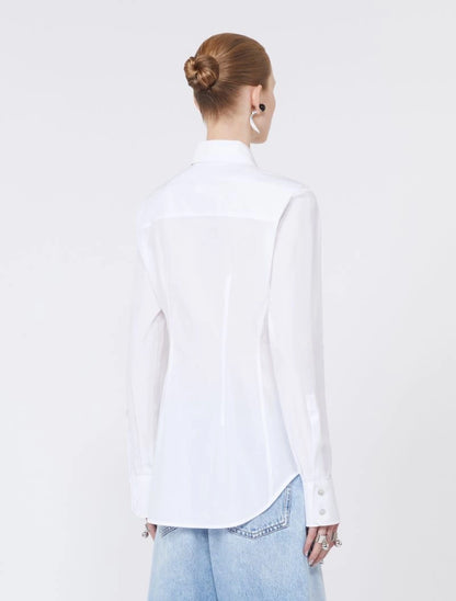 Sportmax - Skjorte - Hvid - Piacere