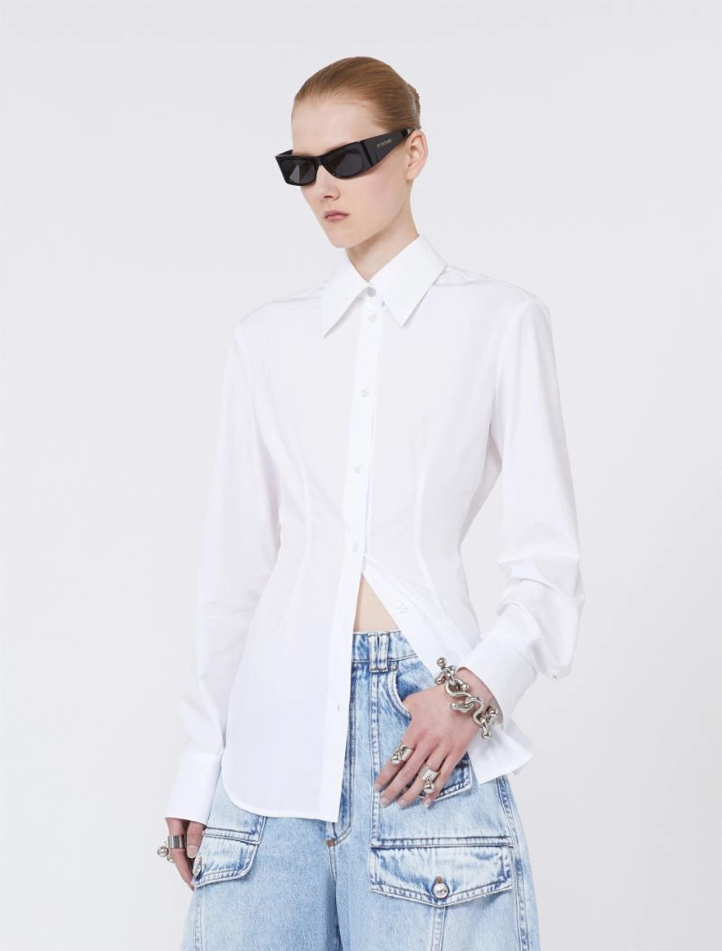 Sportmax - Skjorte - Hvid - Piacere