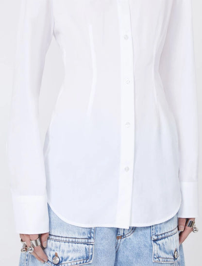 Sportmax - Skjorte - Hvid - Piacere