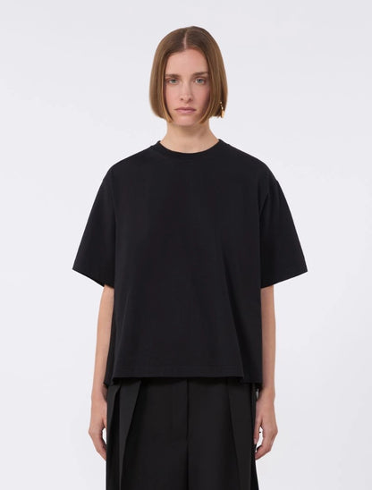 Sportmax - T-shirt - Black - Spiga