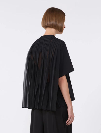 Sportmax - T-shirt - Black - Spiga