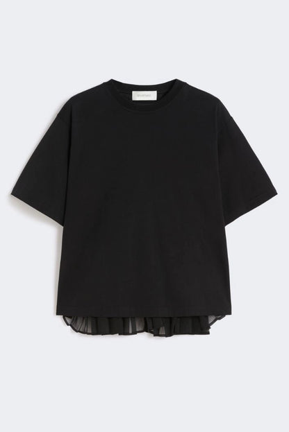 Sportmax - T-shirt - Black - Spiga