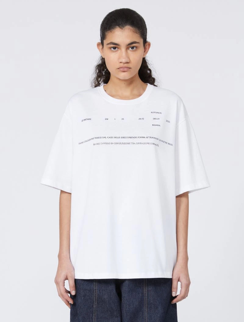 Sportmax - T-shirt - White - Biella