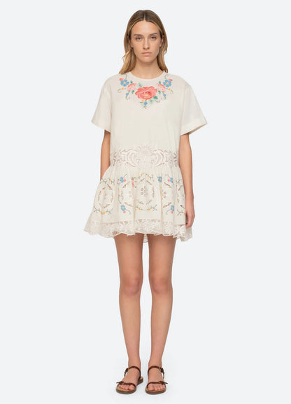 Sea New York - Blomstret kjole - Astrid - Multi
