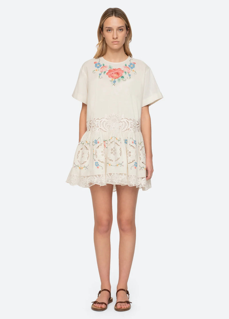 Sea New York - Blomstret kjole - Astrid - Multi