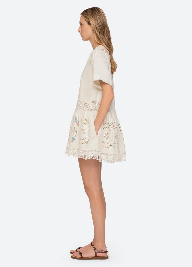 Sea New York - Blomstret kjole - Astrid - Multi