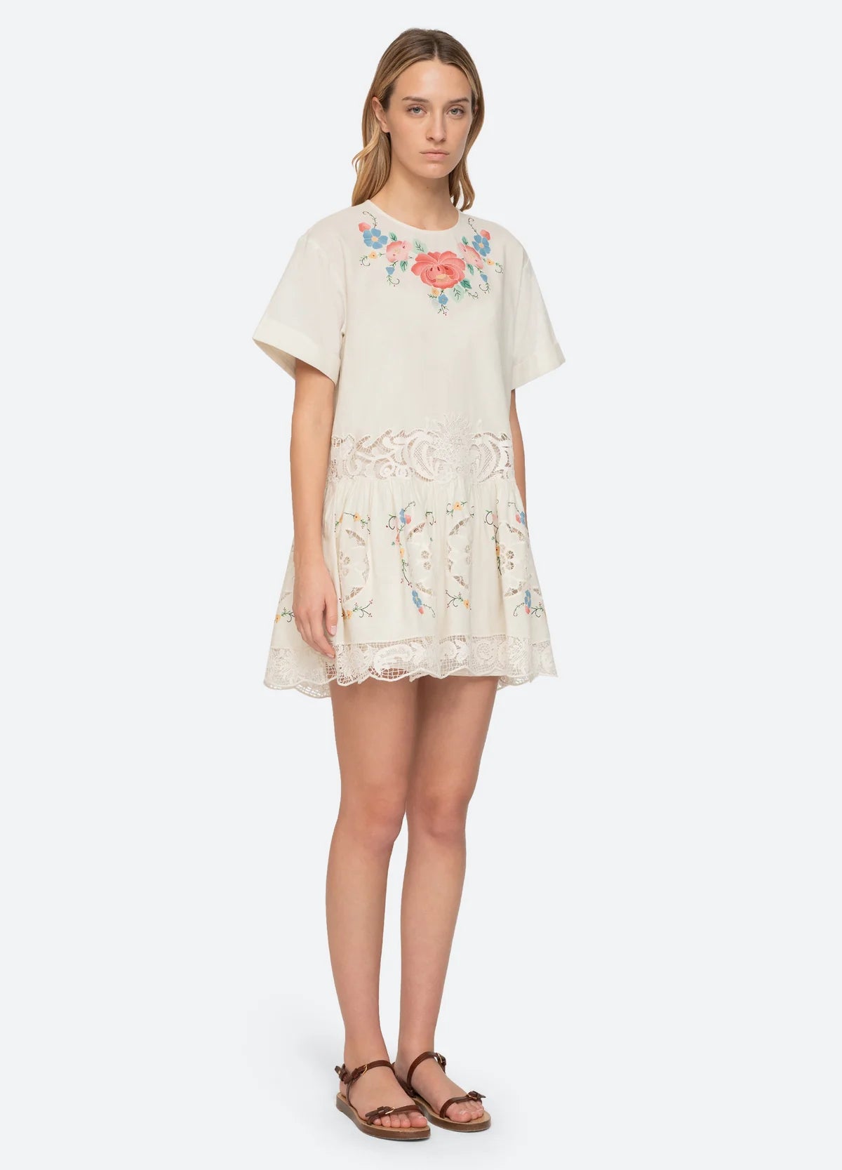 Sea New York - Blomstret kjole - Astrid - Multi