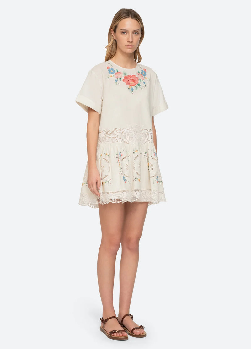 Sea New York - Blomstret kjole - Astrid - Multi