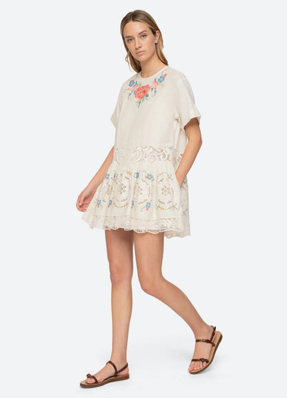 Sea New York - Blomstret kjole - Astrid - Multi