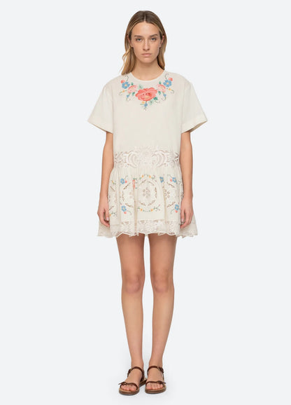 Sea New York - Blomstret kjole - Astrid - Multi