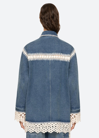 Sea New York - Denim Jakke - Stasia - Denim Blue