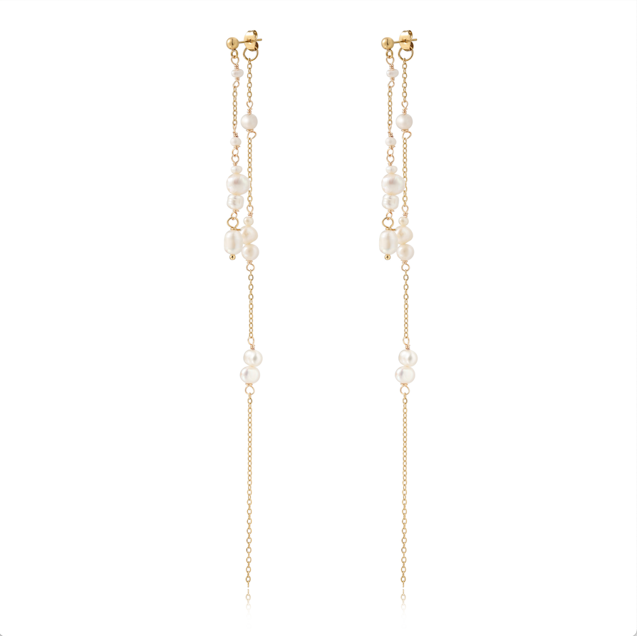 Andcopenhagen - Øreringe - 18 karat guldbelagt - Merrie - Stilkompagniet.dk