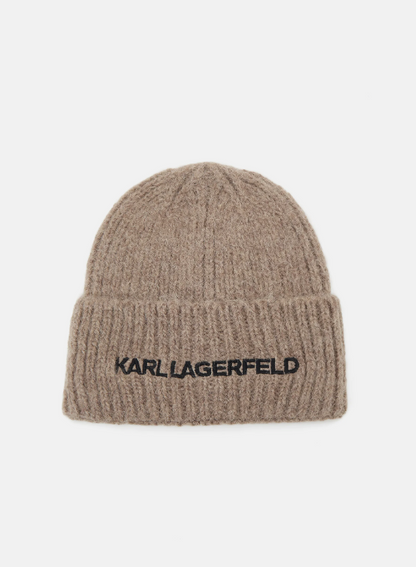 Karl Lagerfeld - Hue - Sand - ESSENTIAL BEANIE