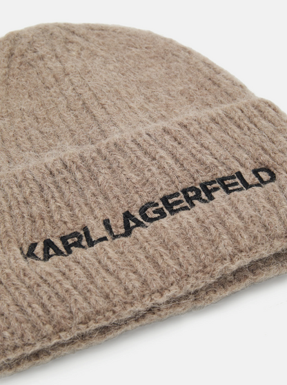 Karl Lagerfeld - Hue - Sand - ESSENTIAL BEANIE