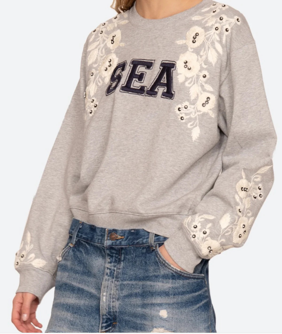 Se New York - Sweatshirt - Grey - Georgie
