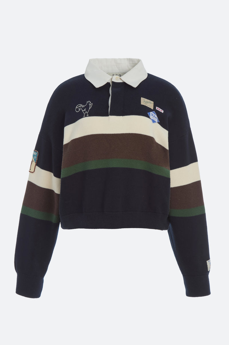Sea New York - Polo sweatshirt - Multi - Rugby