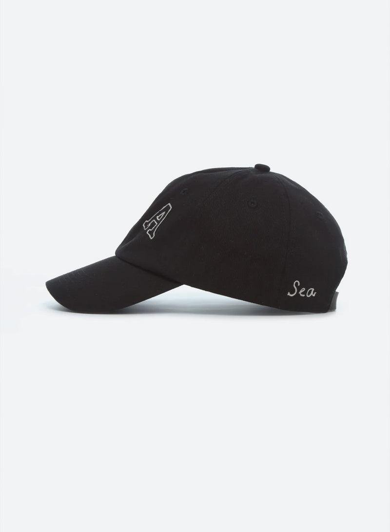 Sea Newyork Adonis Embroidery Cap Black