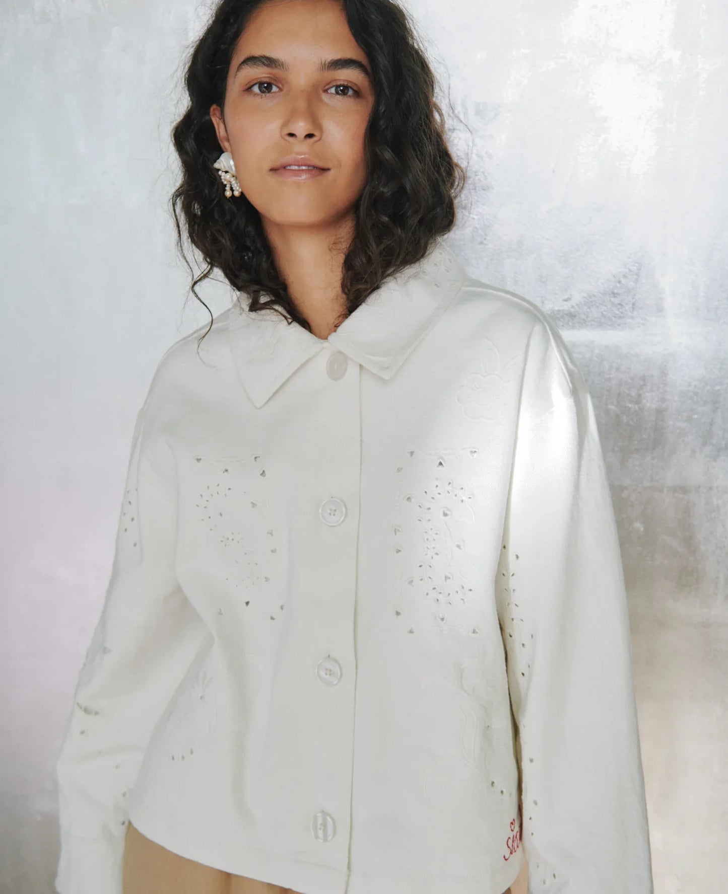 Sissel Edelbo - Jakke - White Napkin - Vintage