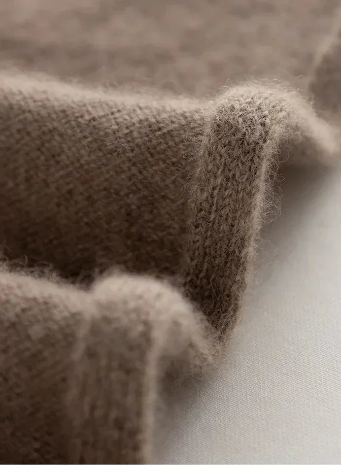 Andcopenhagen - Cashmere trinity mini tørklæde - 100% Cashmere - Dark coffee - Stilkompagniet.dk