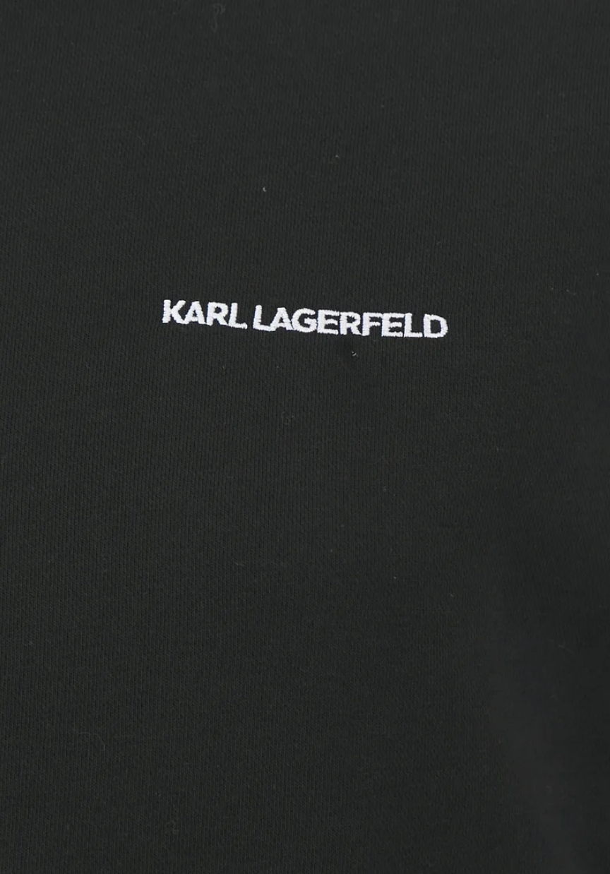 Karl Lagerfeld -Sweatshirt - Sort & Logo - Essential sweat