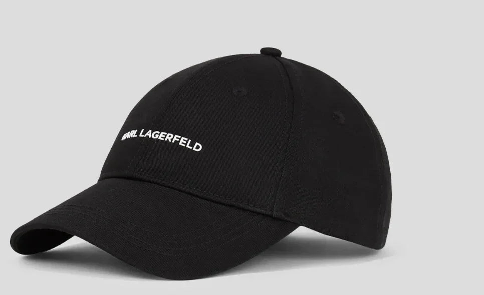 Karl Lagerfeld - Kasket - Sort - Essential cap - Stilkompagniet.dk