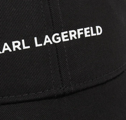 Karl Lagerfeld - Kasket - Sort - Essential cap - Stilkompagniet.dk