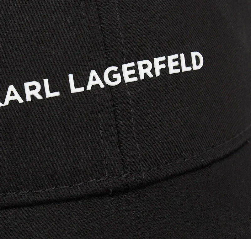 Karl Lagerfeld - Kasket - Sort - Essential cap - Stilkompagniet.dk