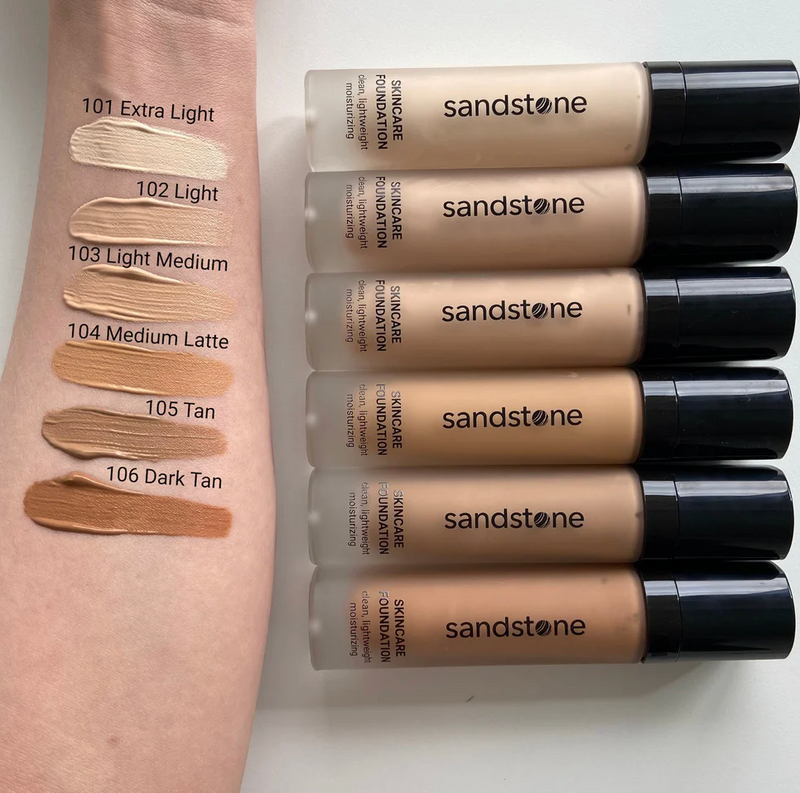 Sandstone - Foundation - Skincare foundation - 104 Medium latte sss