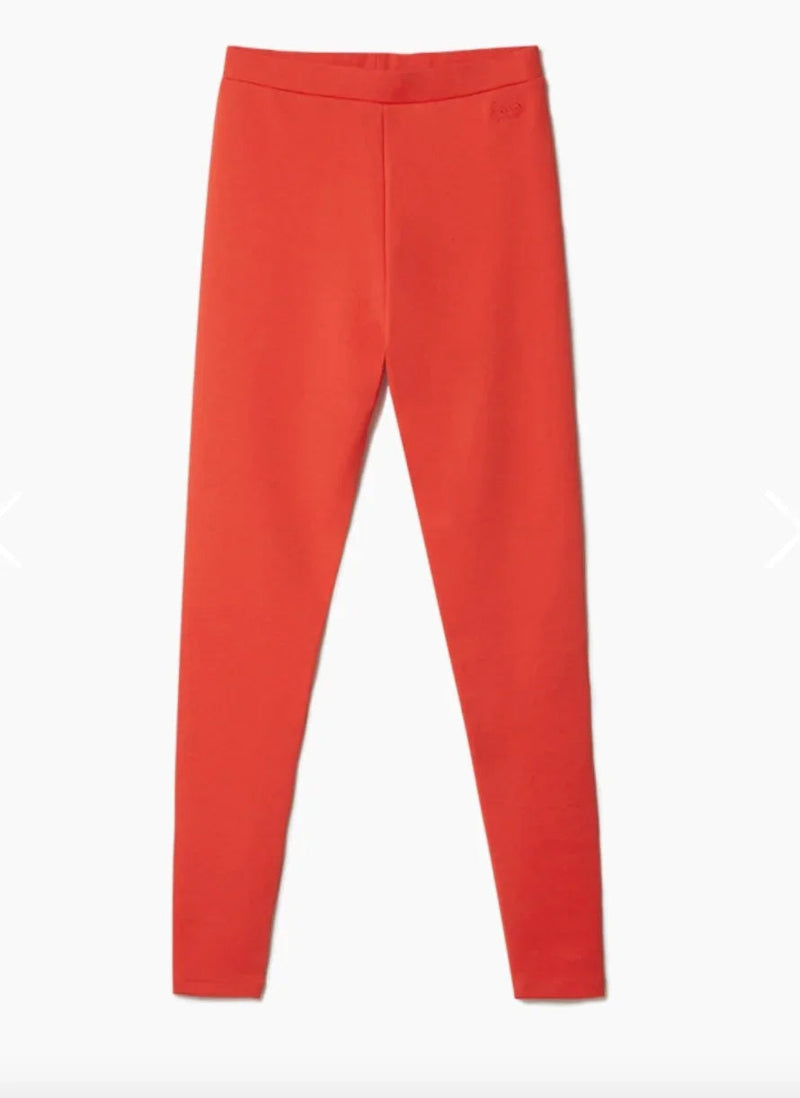 LALA BERLIN - Leggings - Bomuld hot orange - Leonie - Stilkompagniet.dk