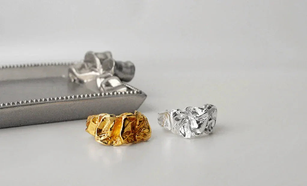 Andcopenhagen - Ring - 18 karat guldbelagt 925 sterlingsølv - Arlinda - Stilkompagniet.dk