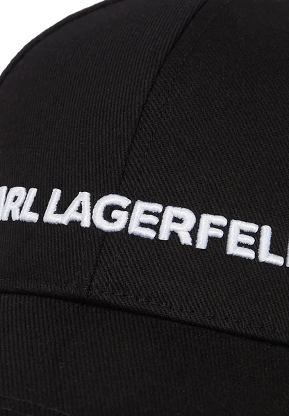 Karl Lagerfeld - Kasket - Sort - Essential cap - Stilkompagniet.dk