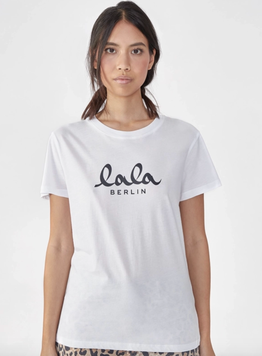 Lala Berlin - T-shirt - White - Cara sss