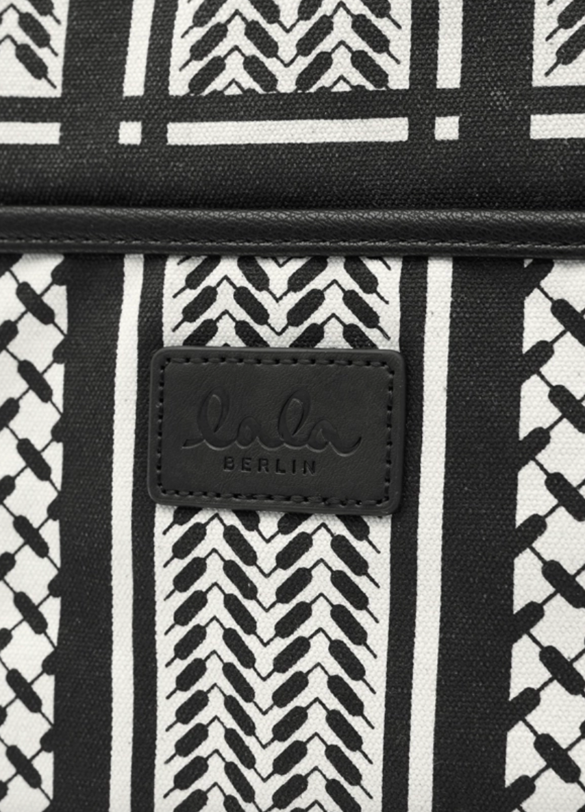 Lala Berlin - Tote bag - Black stripe - Carmela 2.0 Canvas sss