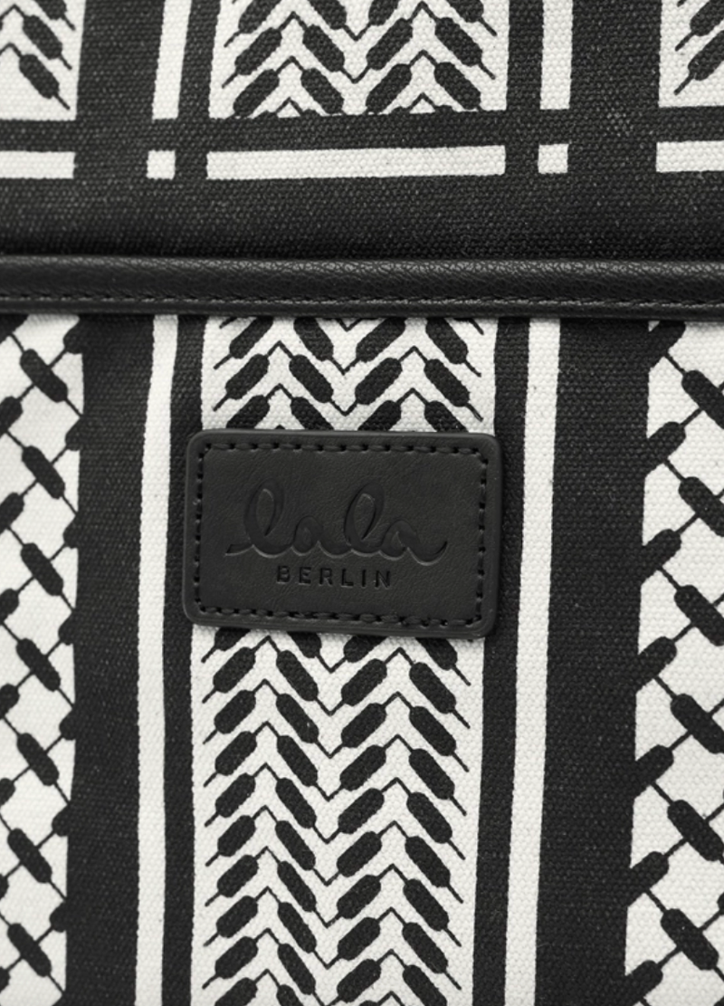 Lala Berlin - Tote bag - Black stripe - Carmela 2.0 Canvas sss