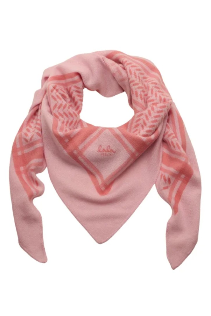 LALA BERLIN - Cashmere halstørklæde - Trinity classic M - Light rose