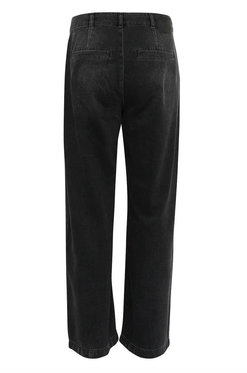 My Essential Wardrobe - Jeans - Dark Grey - Malo - Stilkompagniet.dk