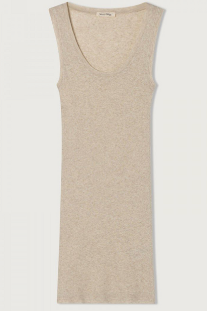 American Vintage - Tank top - Cream Melange - Massachusetts