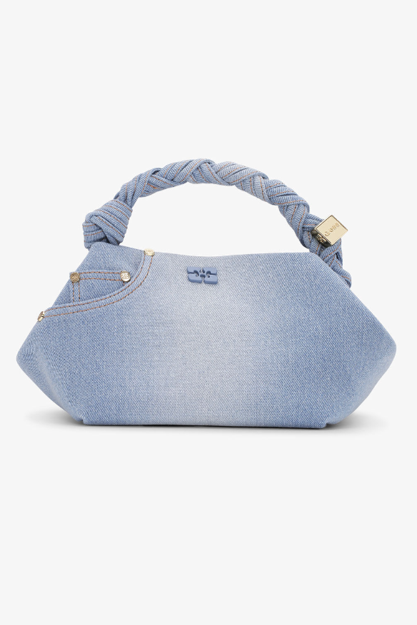 GANNI - Taske - Washed Denim - Small Bou