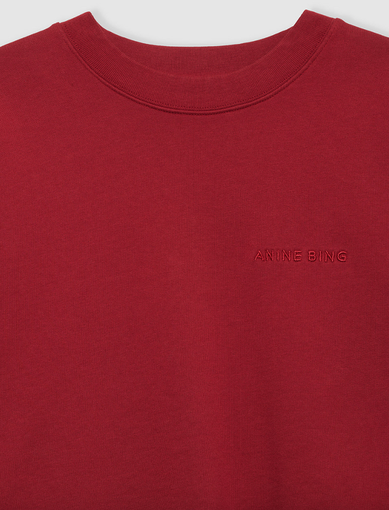Anine Bing - Sweatshirt - Red - Miles
