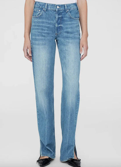 Anine Bing - Jeans - Washed blue - Roy - Stilkompagniet.dk