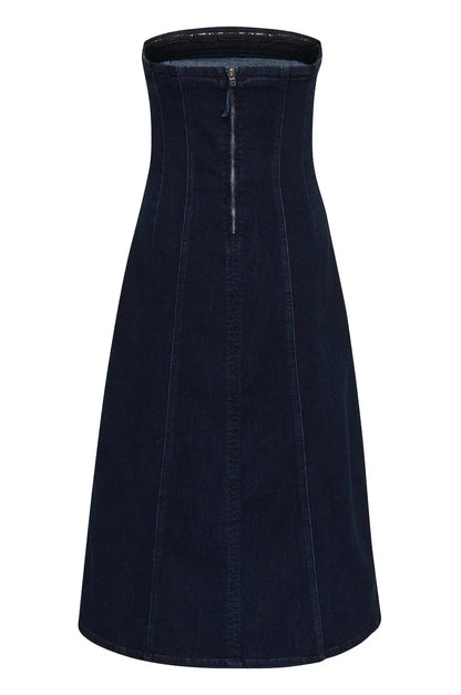 My Essential Wardrobe - Kjole - Dark blue - Ayo - Stilkompagniet.dk