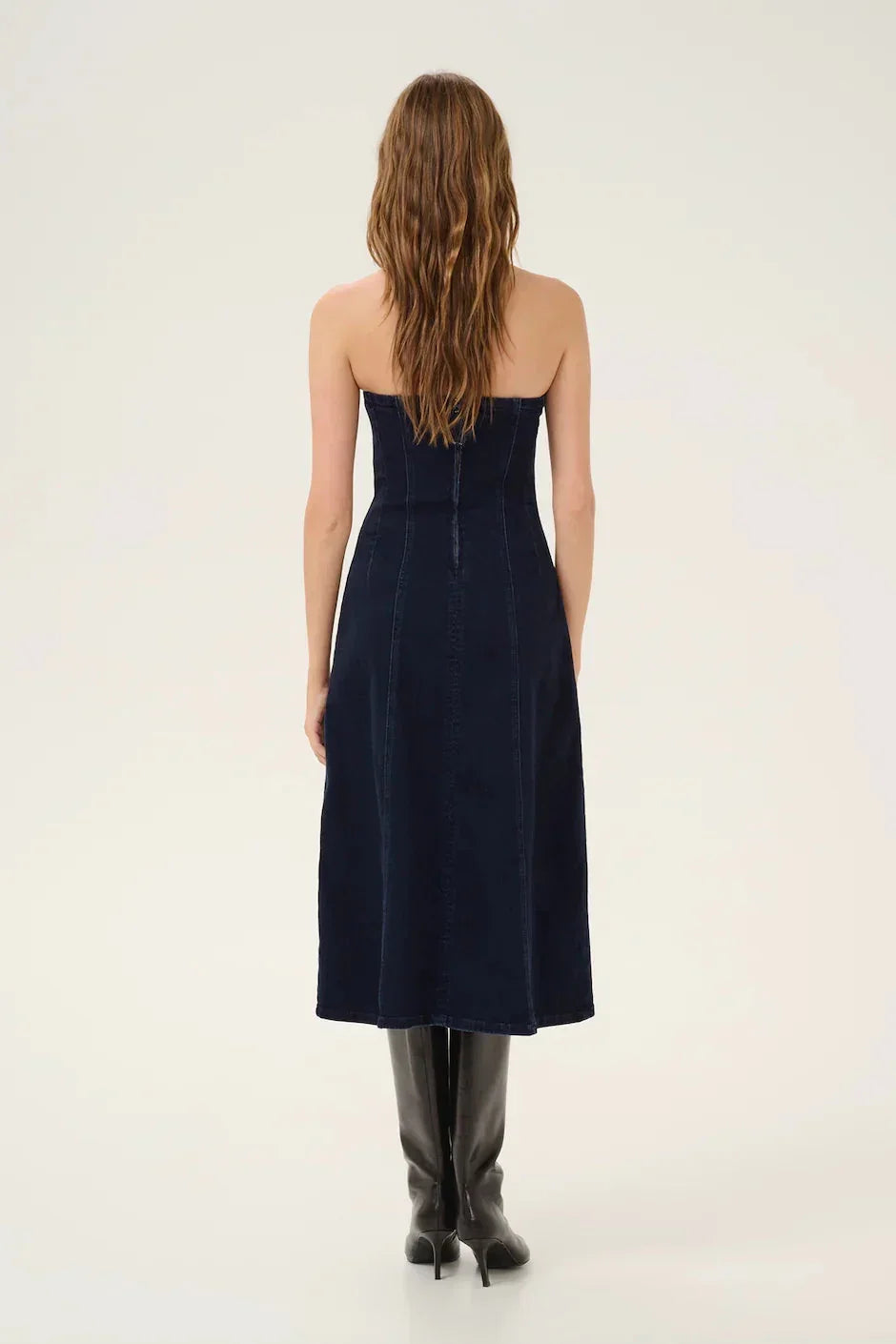 My Essential Wardrobe - Kjole - Dark blue - Ayo - Stilkompagniet.dk