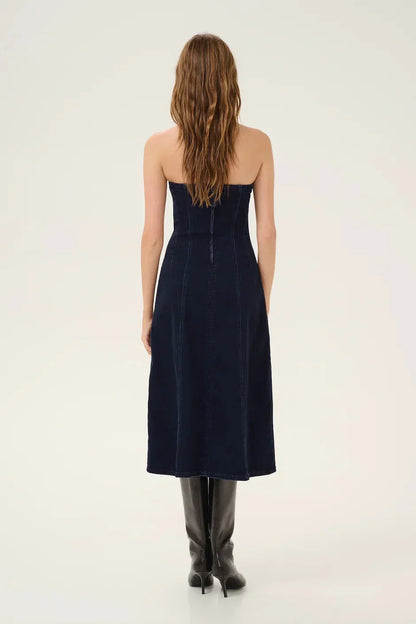 My Essential Wardrobe - Kjole - Dark blue - Ayo - Stilkompagniet.dk