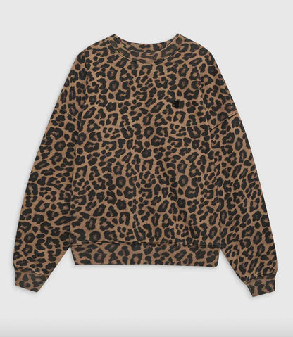 Anine Bing - Sweatshirt - Leopard - Miles - Stilkompagniet.dk