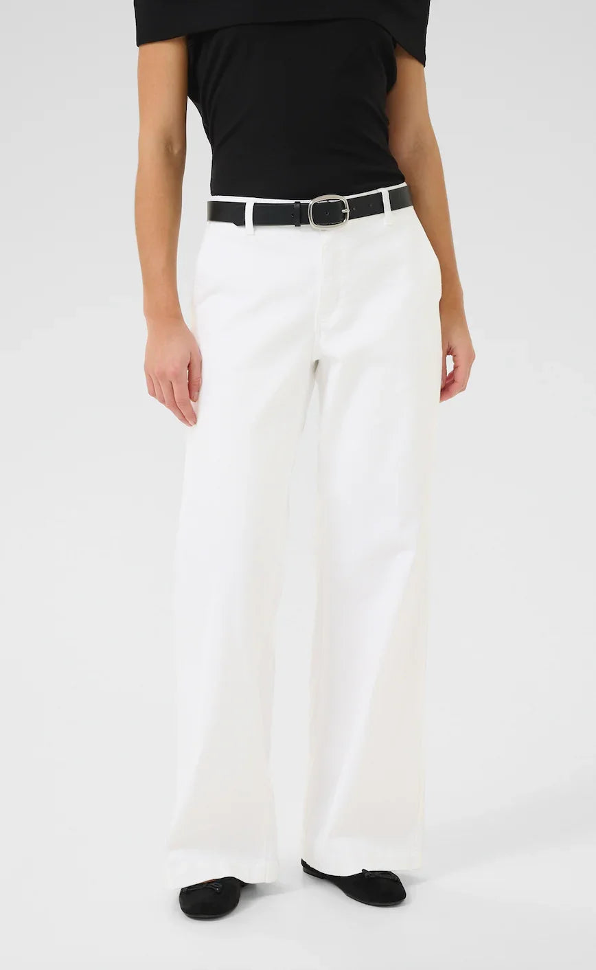 My Essential Wardrobe - Bukser - Hvid - Lara 149 - Stilkompagniet.dk