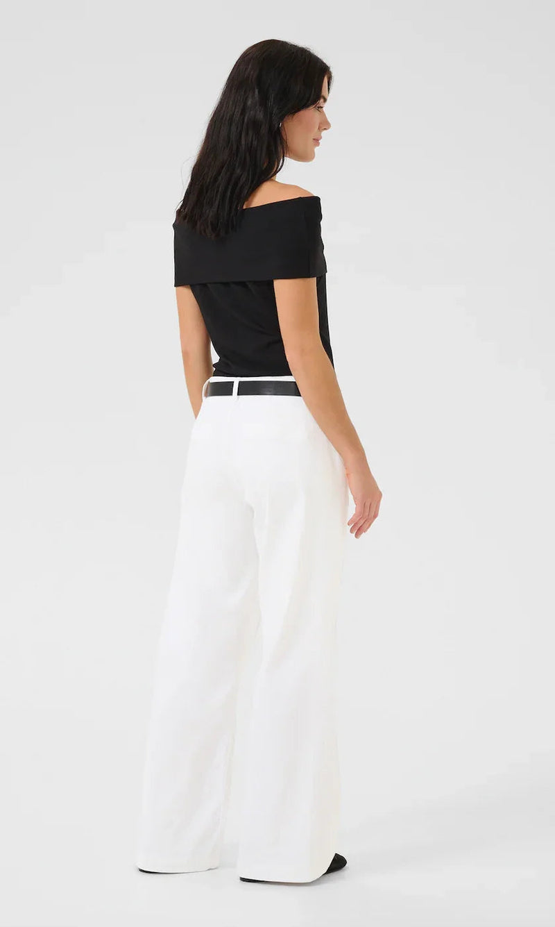 My Essential Wardrobe - Bukser - Hvid - Lara 149 - Stilkompagniet.dk