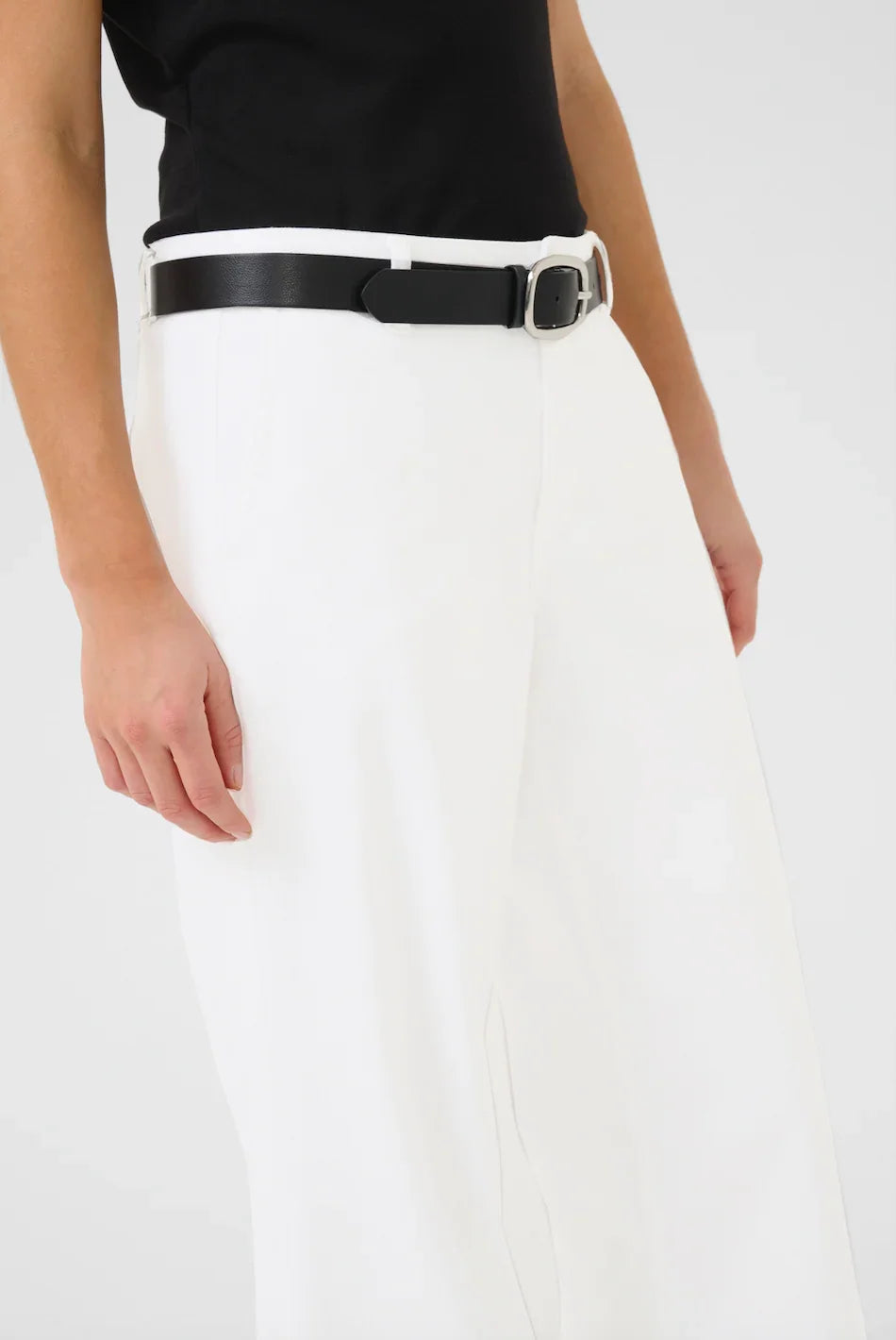 My Essential Wardrobe - Bukser - Hvid - Lara 149 - Stilkompagniet.dk