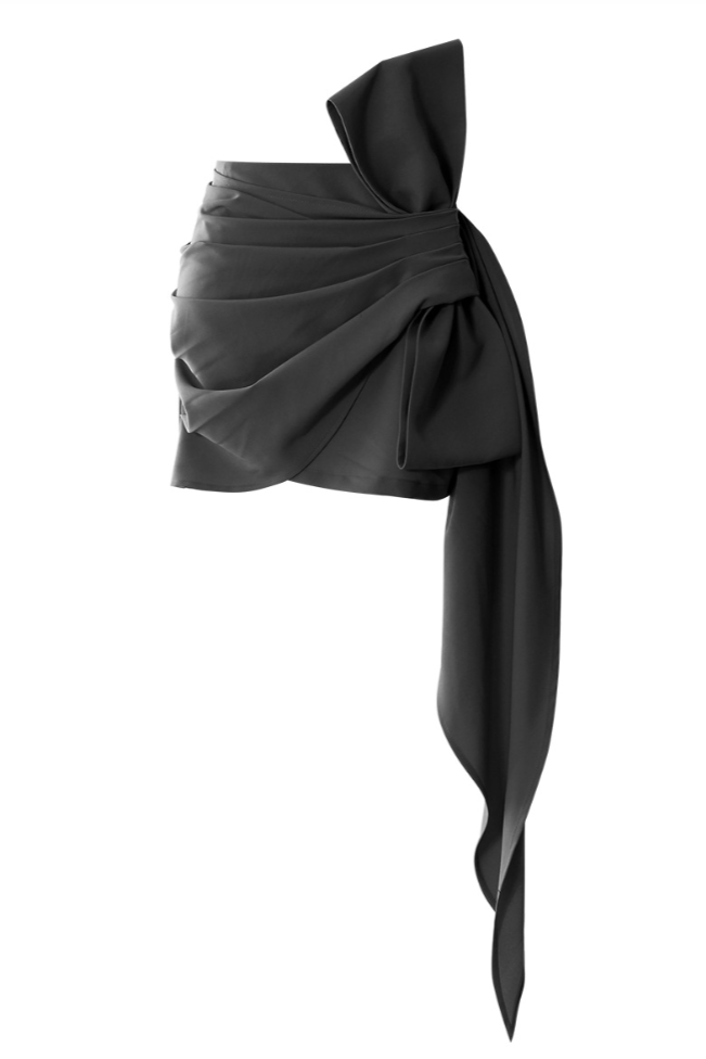The Collection - Nederdel - Black Bow - Mina
